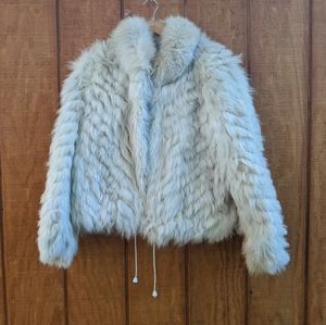 SAGA FOX fox fur jacket
